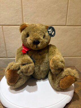 VTG 1983 GUND Brown Teddy Bear 2103 Collectors Classics Ltd Edition with tags